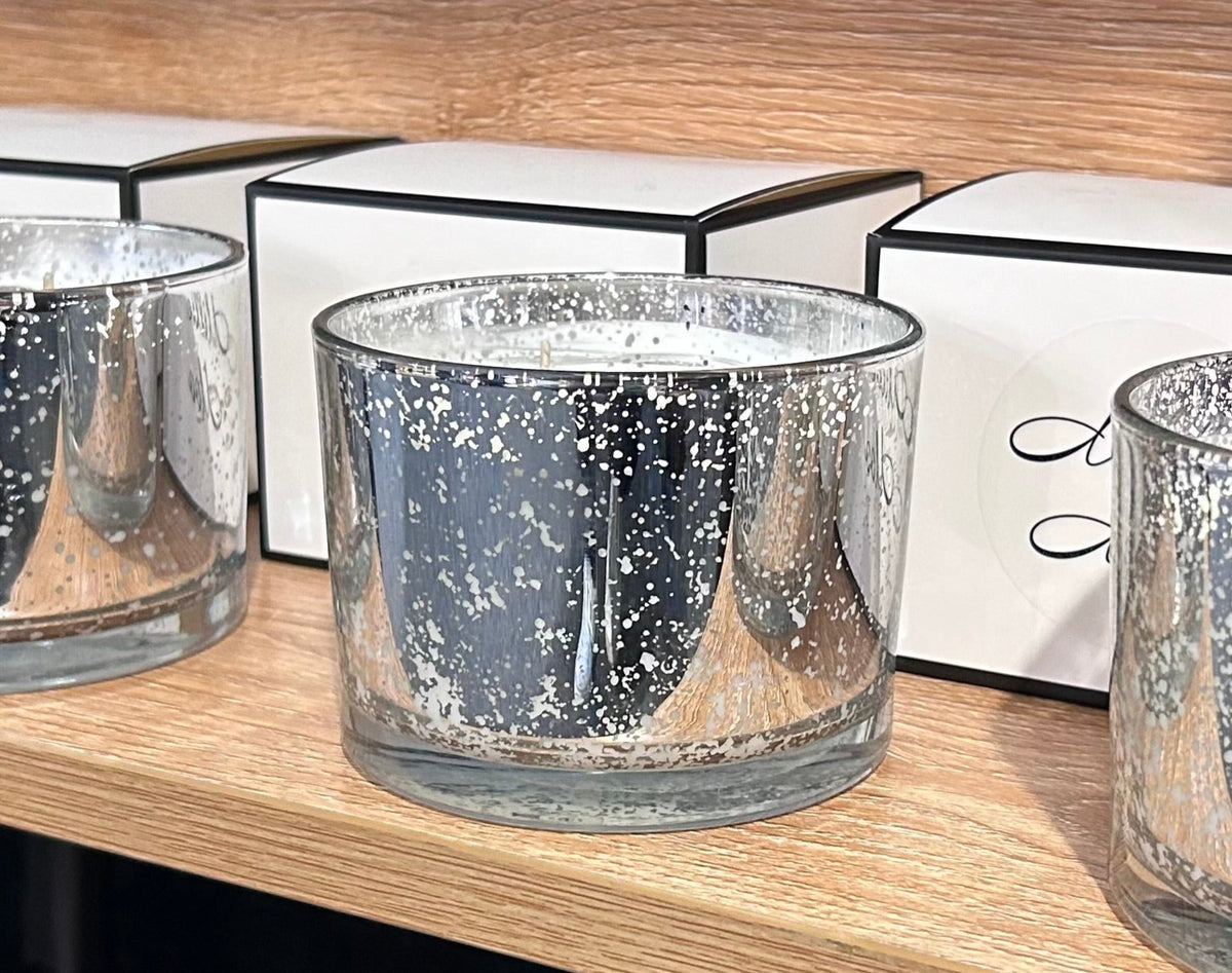 Silver Sparkle Candle (Limited Edition) Millie Moo Candles